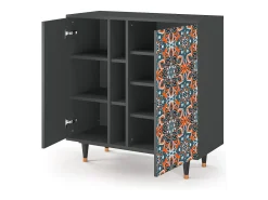 Aparador - 94х96х41 cm - BS5 - Fire Beetle, Antracita