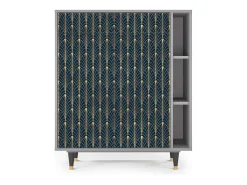 Aparador - 96х110х41 cm - BS6 - Flower of the Nile, Gris