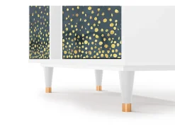 Aparador - 94х96х41 cm - BS5 - Foggy Lights, Blanco