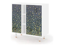Aparador - 94х96х41 cm - BS5 - Foggy Lights, Blanco