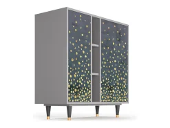 Aparador - 94х96х41 cm - BS5 - Foggy Lights, Gris