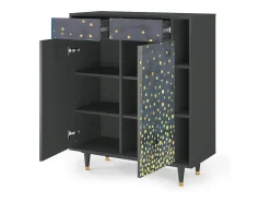 Aparador - 96х110х41 cm - BS6 - Foggy Lights, Antracita