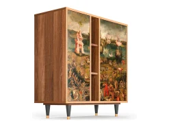 Aparador - 94х96х41 cm - BS5 - Garden of Delights , Nogal