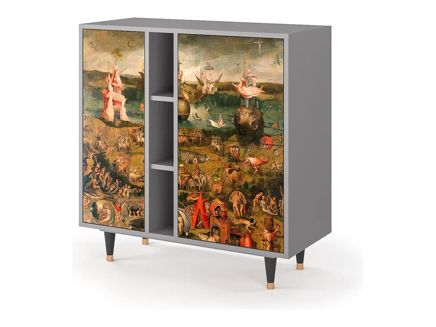 Aparador - 94х96х41 cm - BS5 - Garden of Delights , Gris