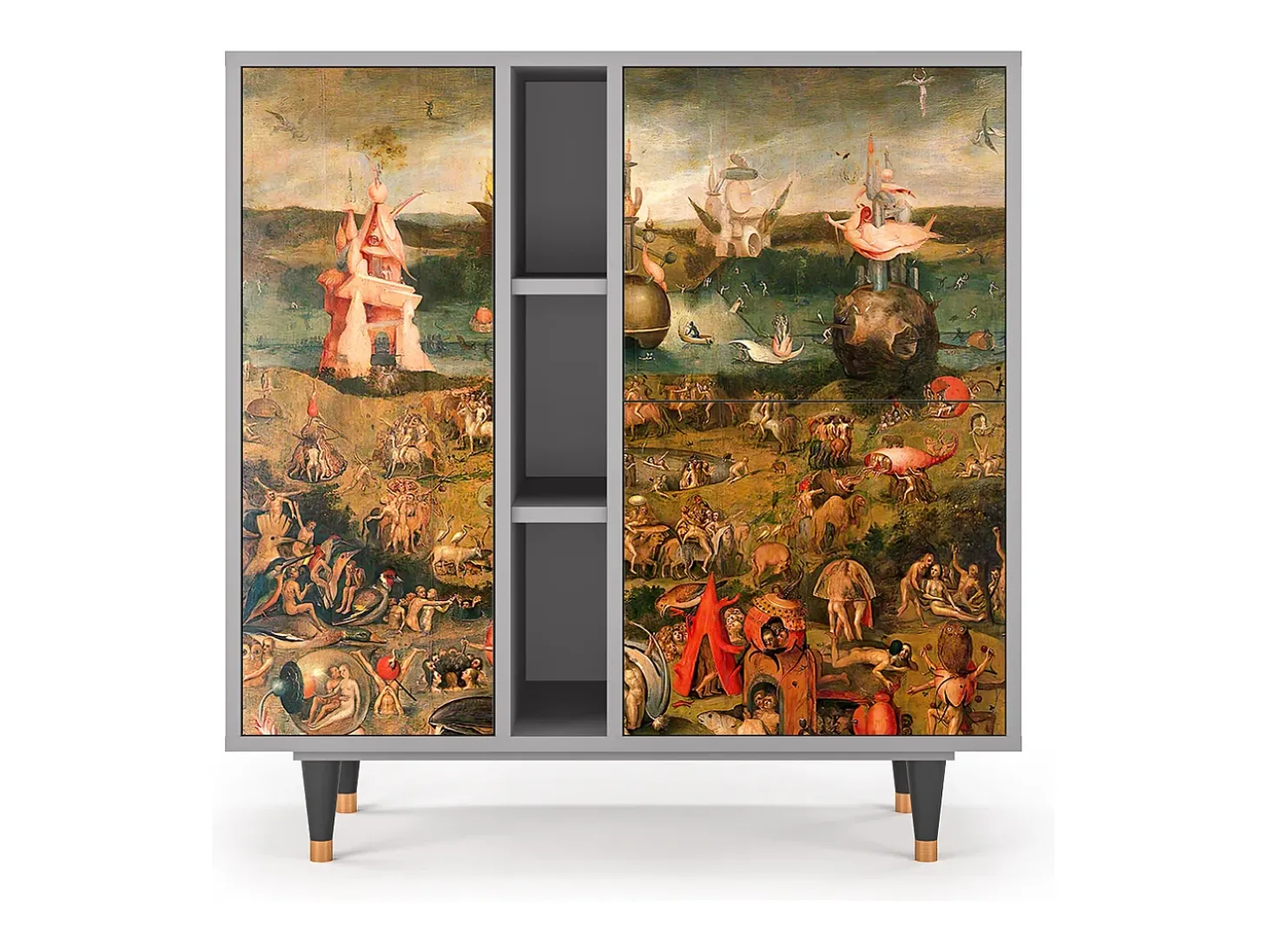 Aparador - 94х96х41 cm - BS5 - Garden of Delights , Gris