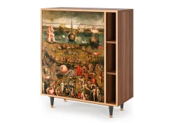 Aparador - 96х110х41 cm - BS6 - Garden of Delights , Nogal