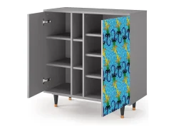 Aparador - 94х96х41 cm - BS5 - Gaudi's Lizard, Gris