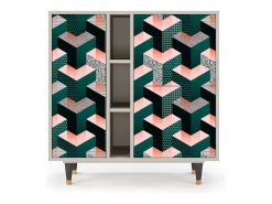 Aparador - 94х96х41 cm - BS5 - Geometric Madness, Arena
