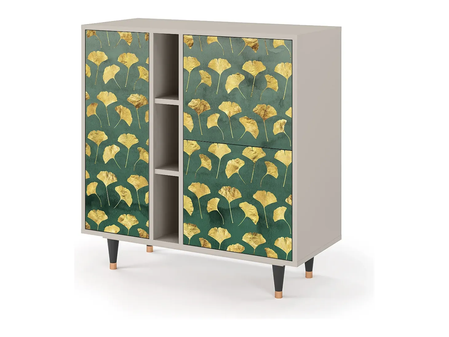 Aparador - 94х96х41 cm - BS5 - Gingko leaves, Arena