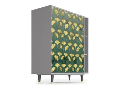 Aparador - 96х110х41 cm - BS6 - Gingko leaves, Gris