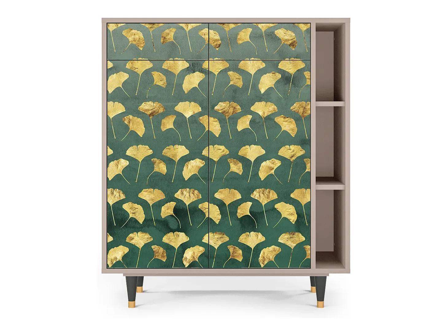 Aparador - 96х110х41 cm - BS6 - Gingko leaves, Latte