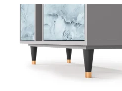 Aparador - 94х96х41 cm - BS5 - Glacial Colour, Gris