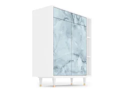 Aparador - 96х110х41 cm - BS6 - Glacial Colour, Blanco
