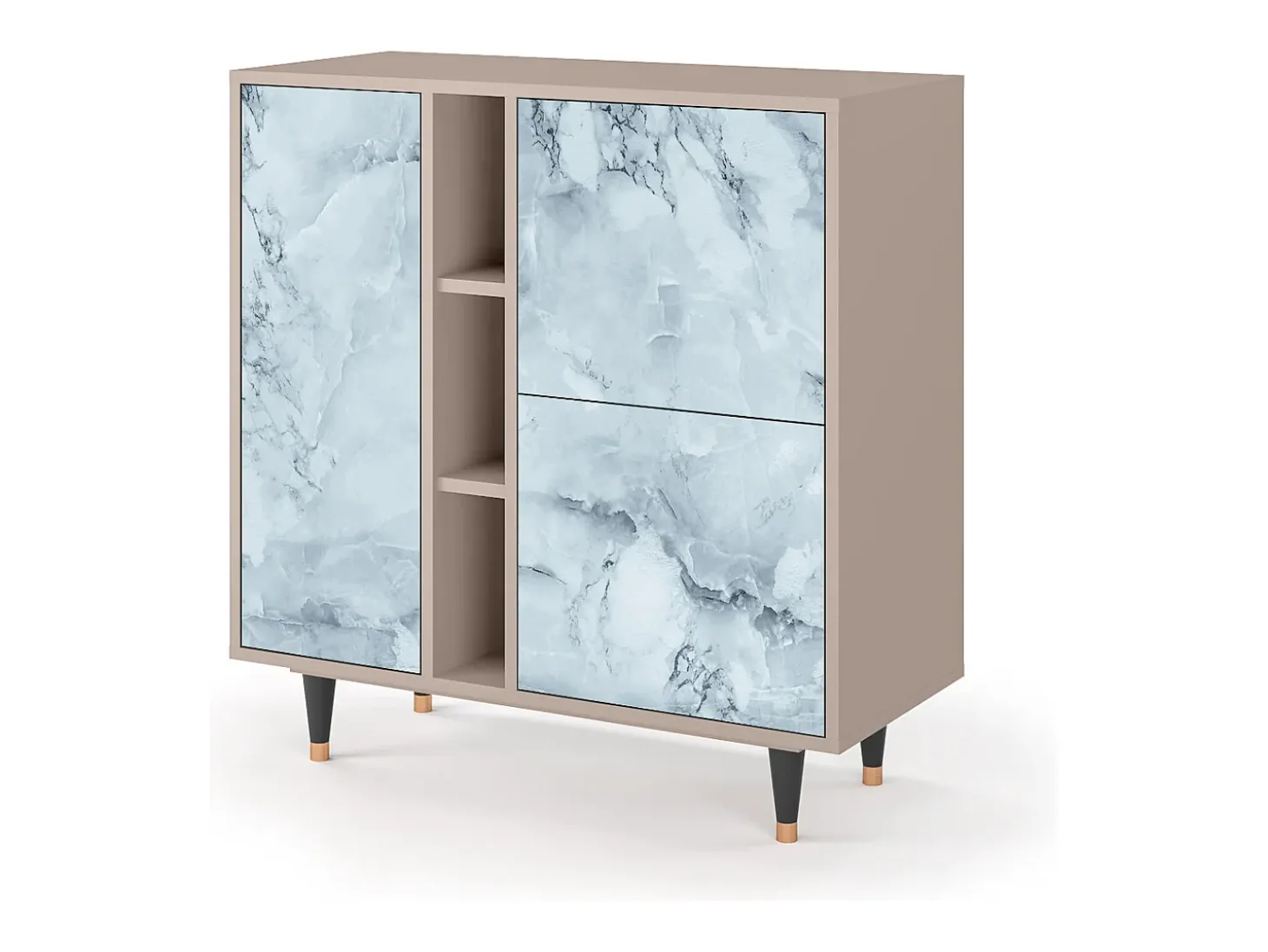 Aparador - 94х96х41 cm - BS5 - Glacial Colour, Latte