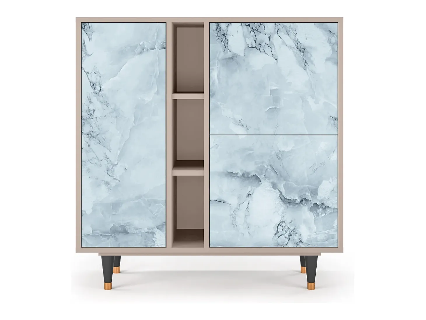 Aparador - 94х96х41 cm - BS5 - Glacial Colour, Latte
