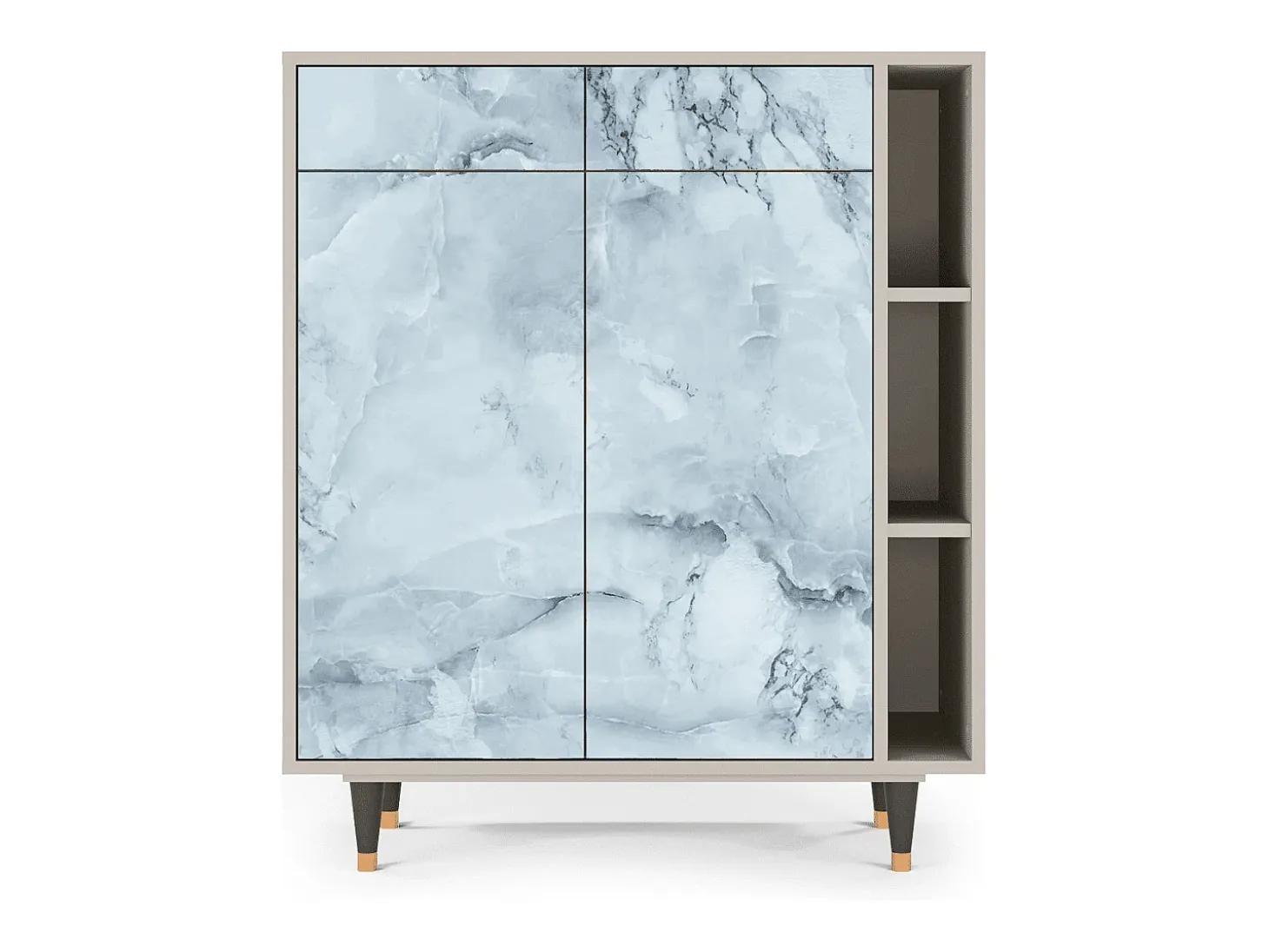 Aparador - 96х110х41 cm - BS6 - Glacial Colour, Arena