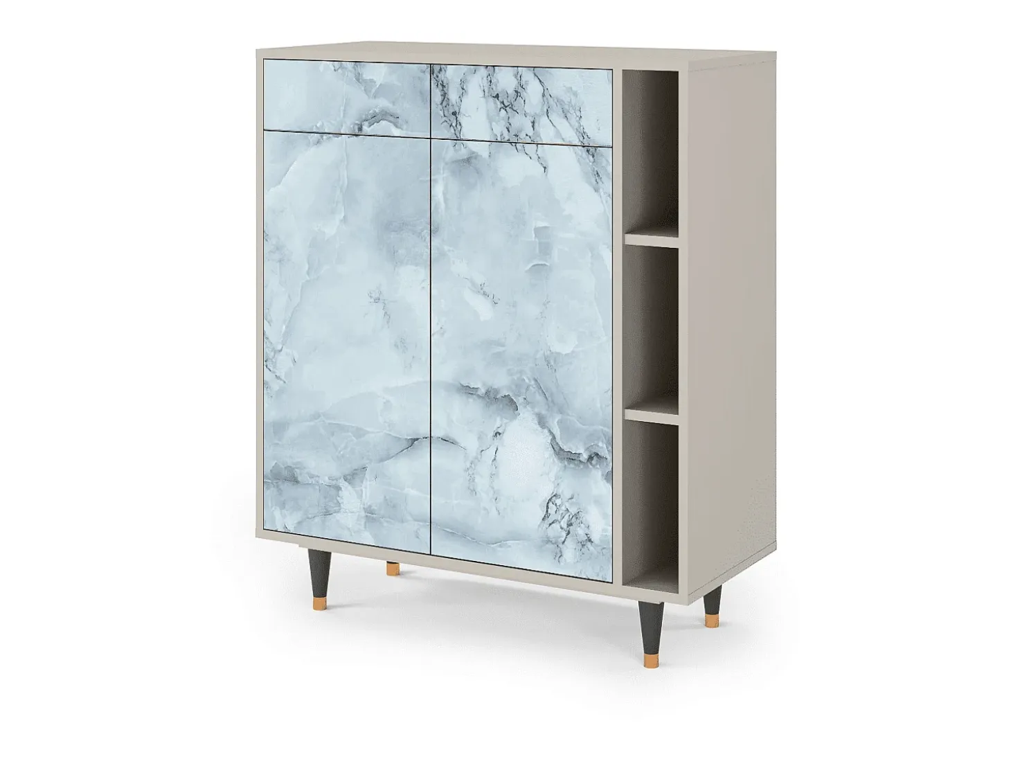 Aparador - 96х110х41 cm - BS6 - Glacial Colour, Arena