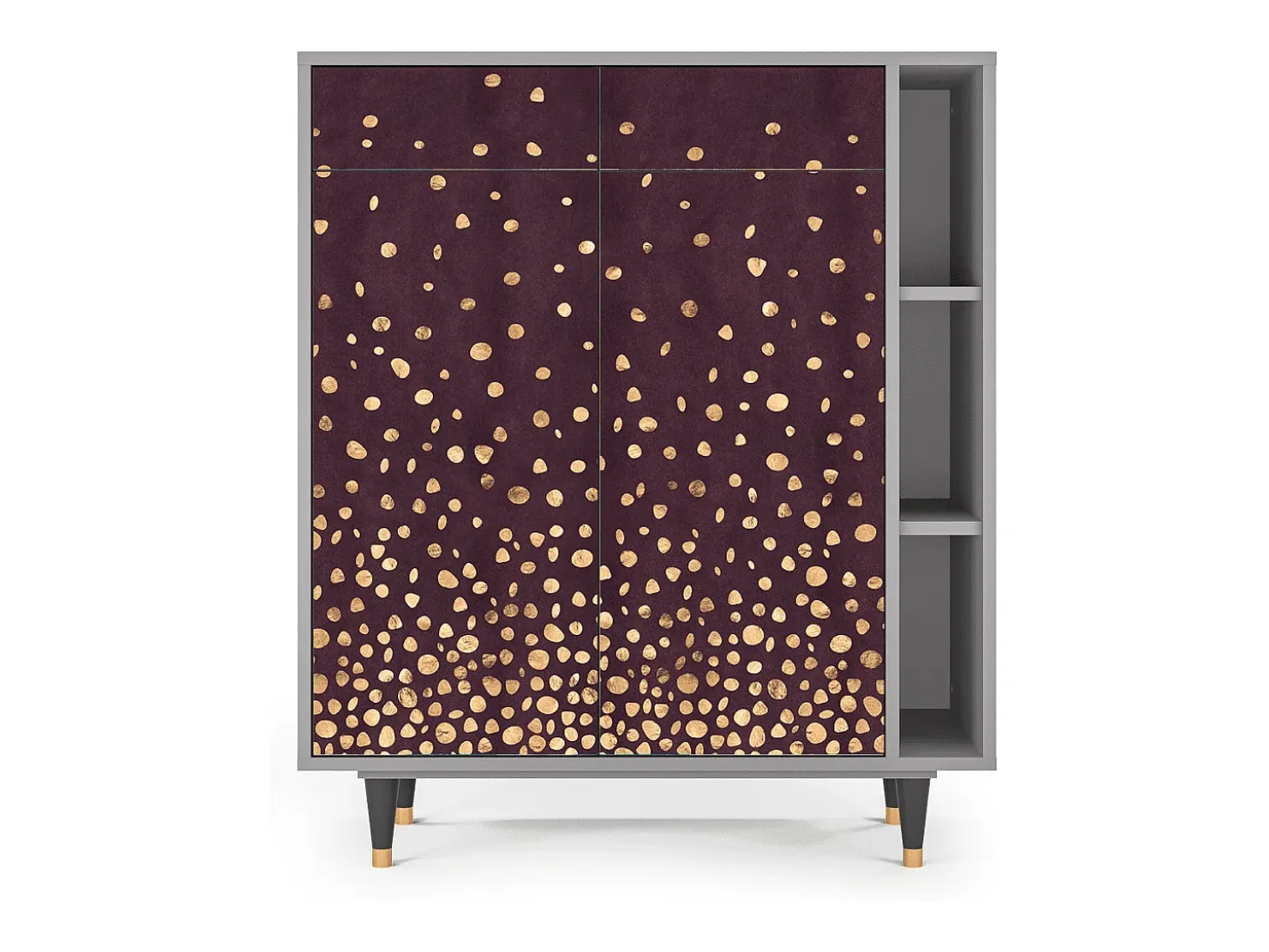 Aparador - 96х110х41 cm - BS6 - Glowworms, Gris