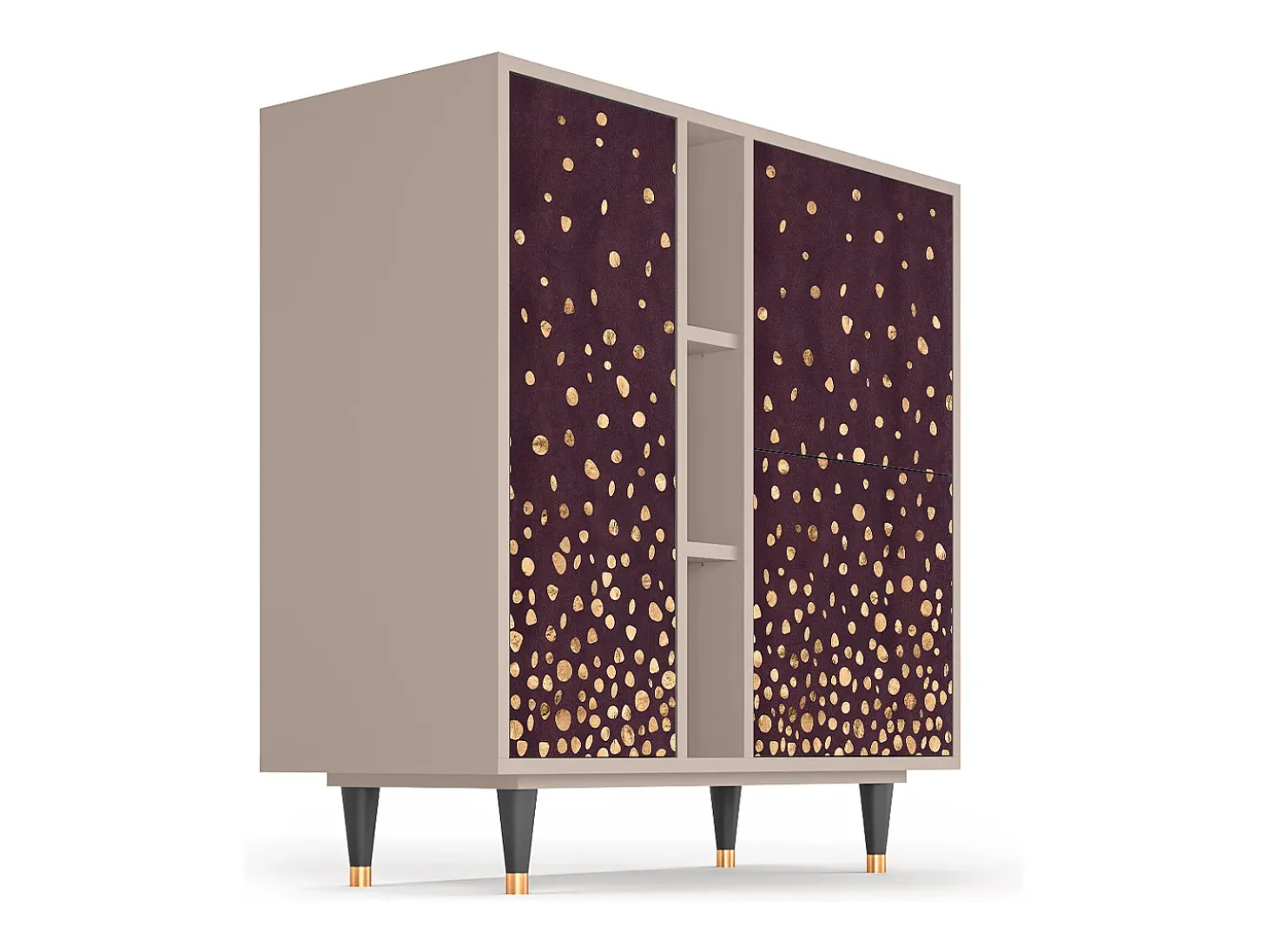 Aparador - 94х96х41 cm - BS5 - Glowworms, Latte