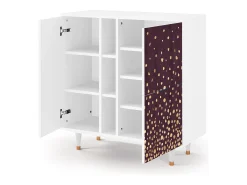 Aparador - 94х96х41 cm - BS5 - Glowworms, Blanco