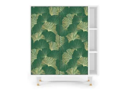 Aparador - 96х110х41 cm - BS6 - Gold Ginkgo, Blanco