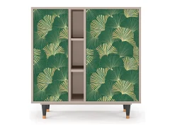 Aparador - 94х96х41 cm - BS5 - Gold Ginkgo, Latte