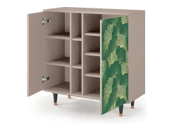 Aparador - 94х96х41 cm - BS5 - Gold Ginkgo, Latte