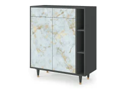 Aparador - 96х110х41 cm - BS6 - Golden Waves, Antracita