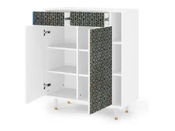 Aparador - 96х110х41 cm - BS6 - Golden Empire, Blanco