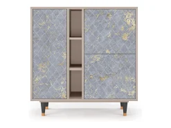 Aparador - 94х96х41 cm - BS5 - Golden Smoke, Latte