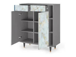 Aparador - 96х110х41 cm - BS6 - Golden Waves, Gris