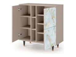 Aparador - 94х96х41 cm - BS5 - Golden Waves, Latte