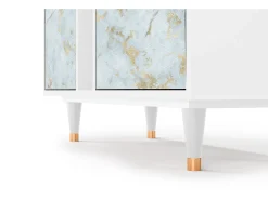 Aparador - 94х96х41 cm - BS5 - Golden Waves, Blanco