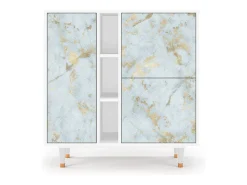 Aparador - 94х96х41 cm - BS5 - Golden Waves, Blanco