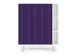 Aparador - 96х110х41 cm - BS6 - Grape Maccaroni, Blanco