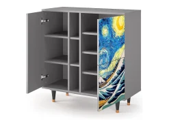 Aparador - 94х96х41 cm - BS5 - Great Wave, Gris