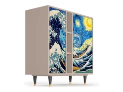 Aparador - 94х96х41 cm - BS5 - Great Wave, Latte