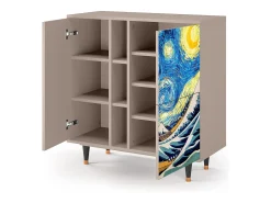 Aparador - 94х96х41 cm - BS5 - Great Wave, Latte