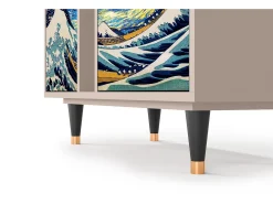 Aparador - 94х96х41 cm - BS5 - Great Wave, Latte
