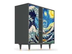 Aparador - 94х96х41 cm - BS5 - Great Wave, Antracita