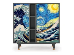 Aparador - 94х96х41 cm - BS5 - Great Wave, Antracita