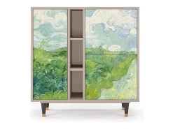 Aparador - 94х96х41 cm - BS5 - Green Wheat Fields, Latte