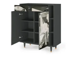 Aparador - 96х110х41 cm - BS6 - Guernica by Picasso, Antracita