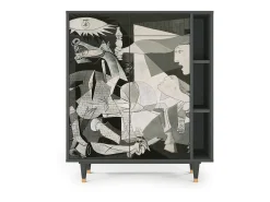 Aparador - 96х110х41 cm - BS6 - Guernica by Picasso, Antracita