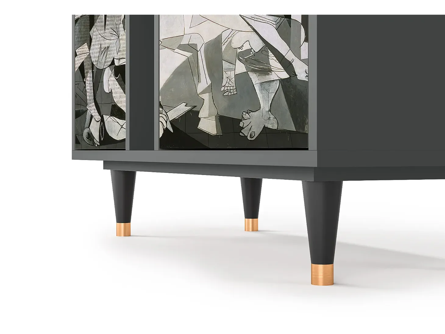 Aparador - 94х96х41 cm - BS5 - Guernica by Picasso, Antracita