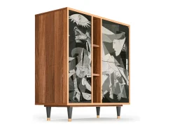 Aparador - 94х96х41 cm - BS5 - Guernica by Picasso, Nogal