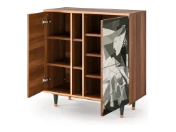 Aparador - 94х96х41 cm - BS5 - Guernica by Picasso, Nogal