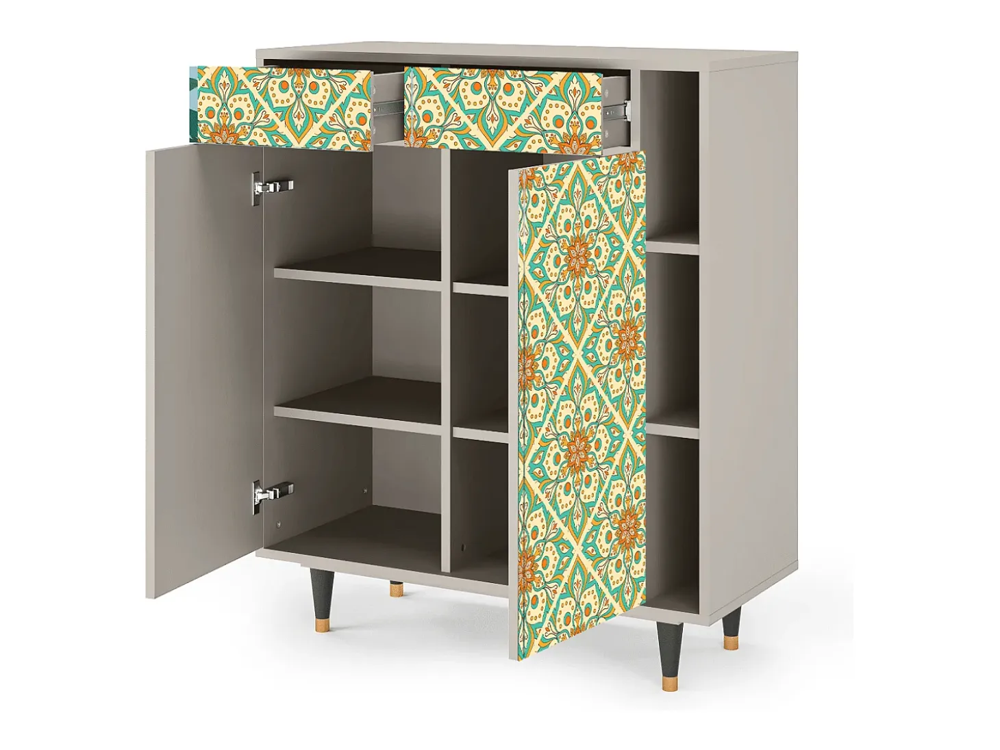 Aparador - 96х110х41 cm - BS6 - Hindu Daisy, Arena