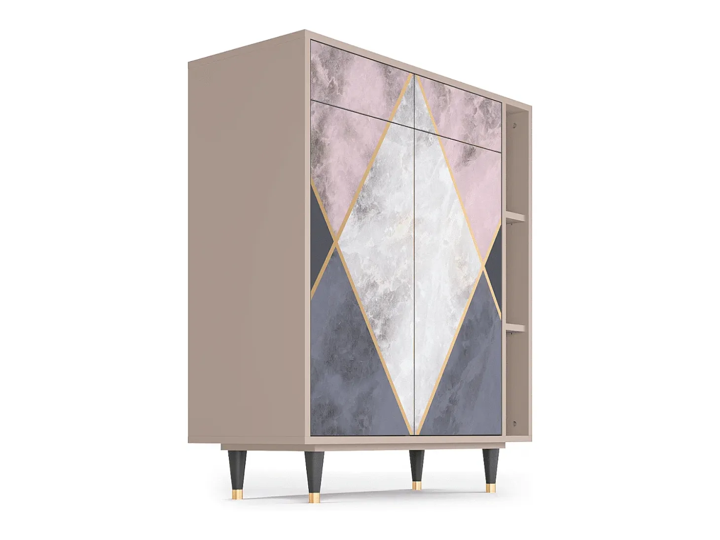 Aparador - 96х110х41 cm - BS6 - Ideal Harmony, Latte