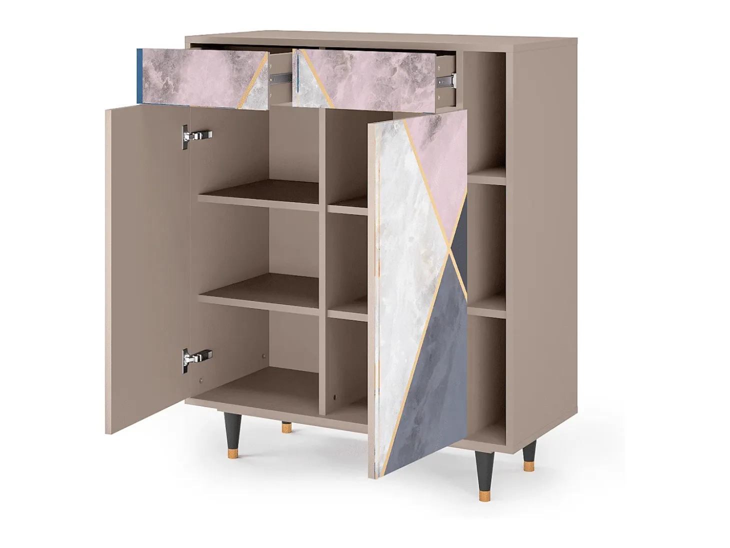Aparador - 96х110х41 cm - BS6 - Ideal Harmony, Latte